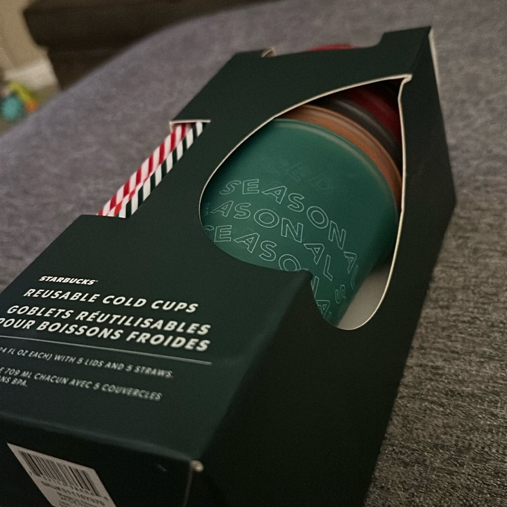 Retired Starbucks holiday cups